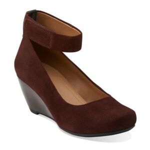 Clarks Women's Bassett Mist Wedge Pump